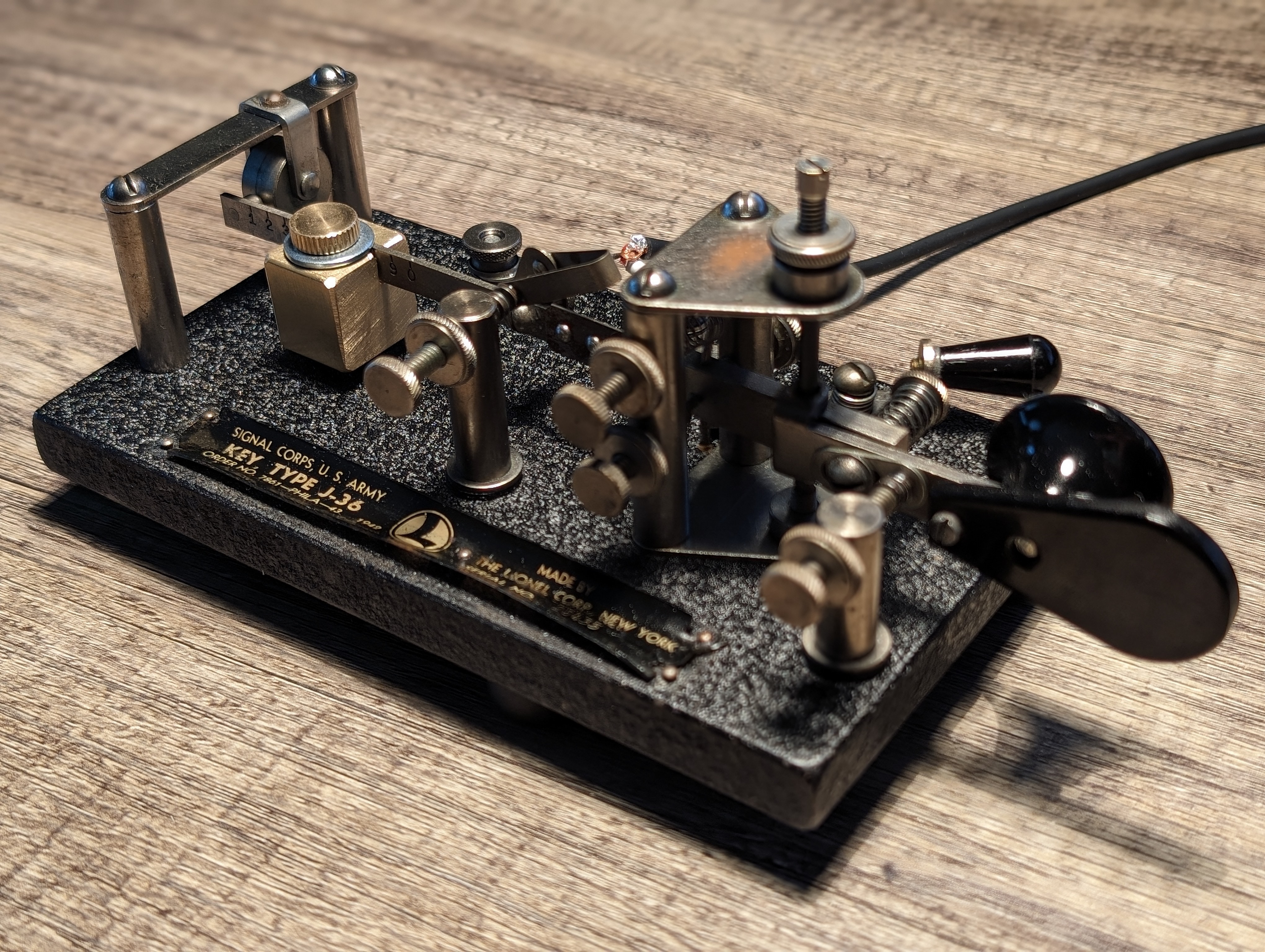 Close-up of the Lionel J-36 from 1942