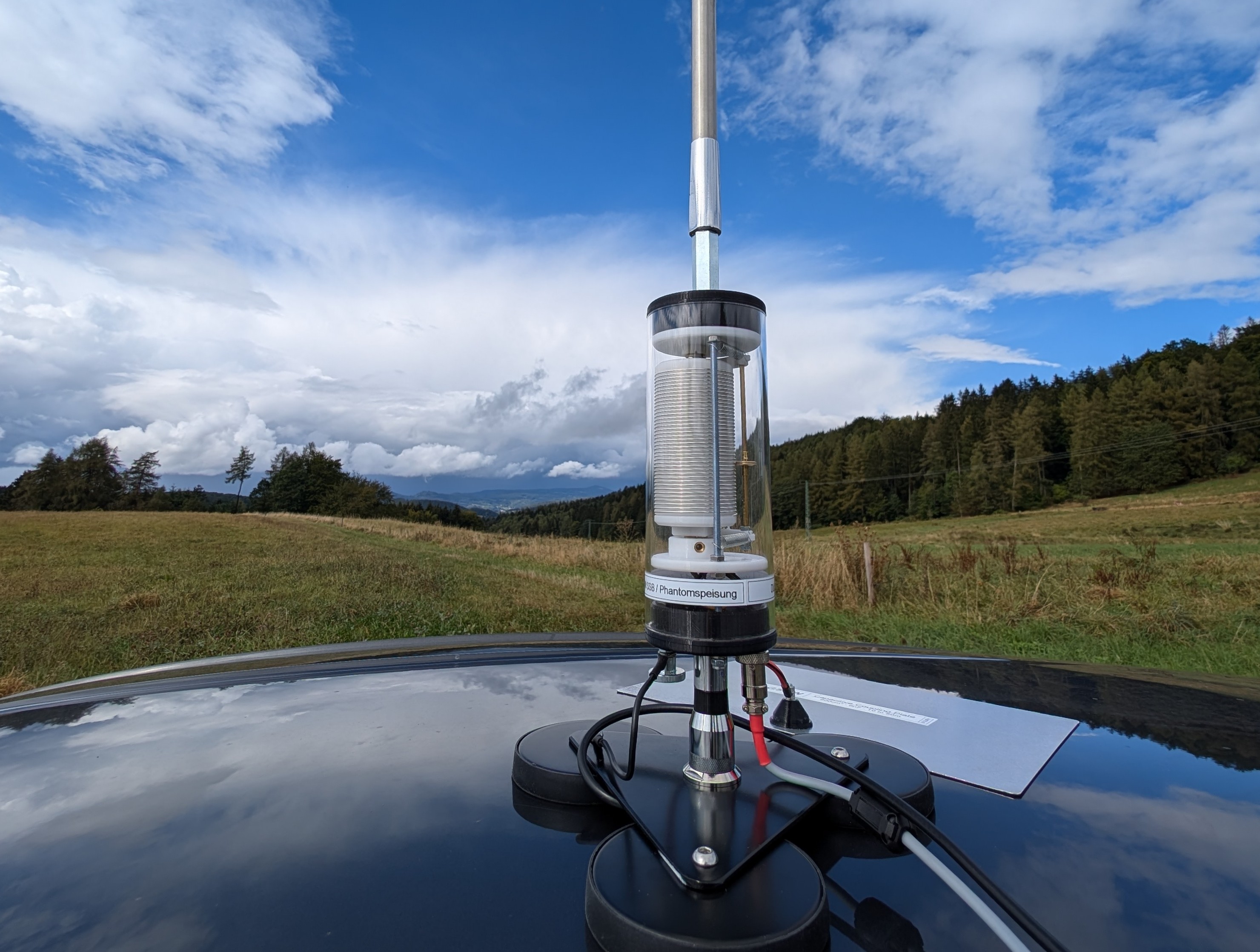Close-up of the Loading Coil